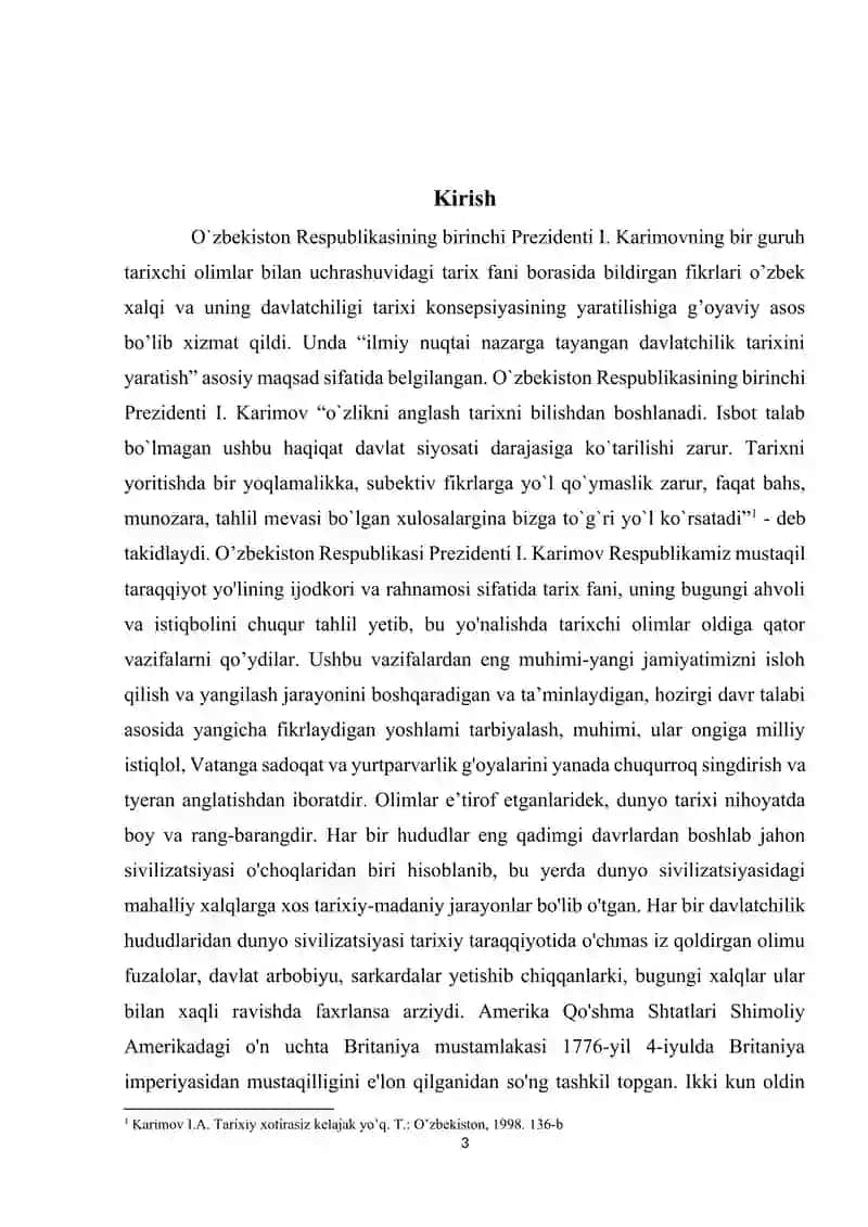 AQSh territoriyasining kengayishi (XVIII asrning oxirgi o‘n yilliklari – XIX asrning birinchi yarimi) 3