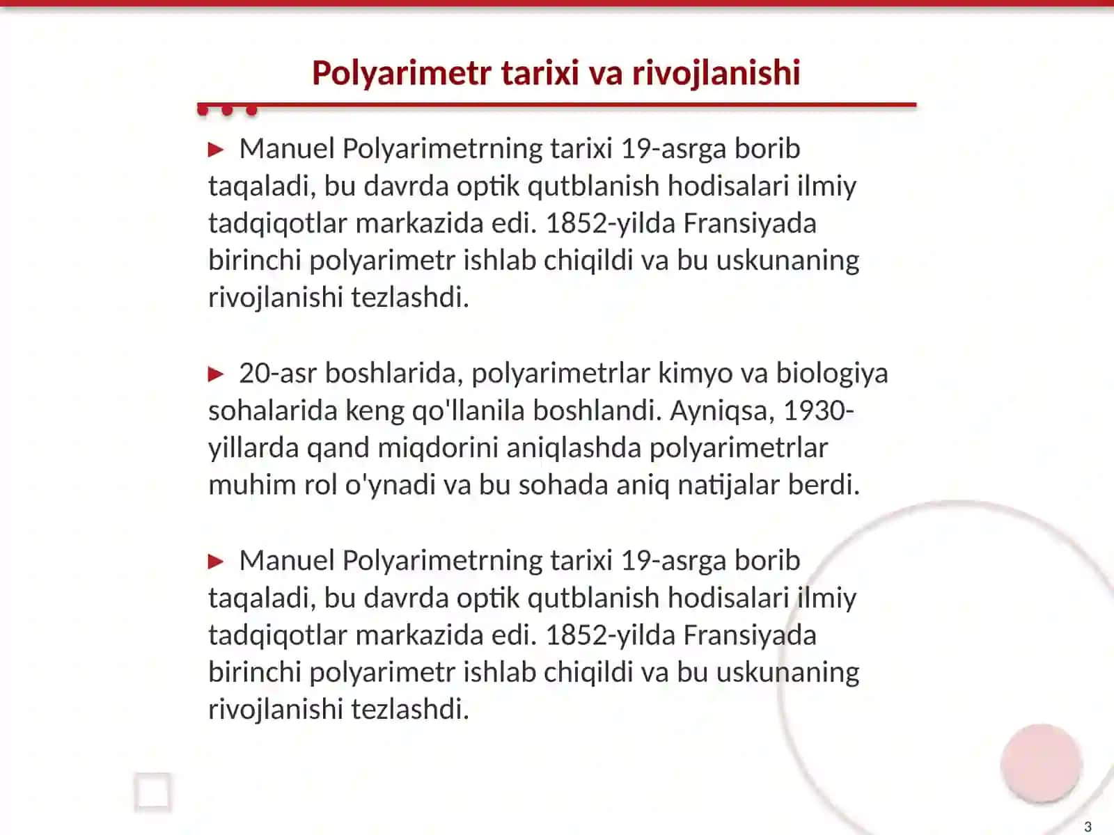 Manuel Polyarimetr 3