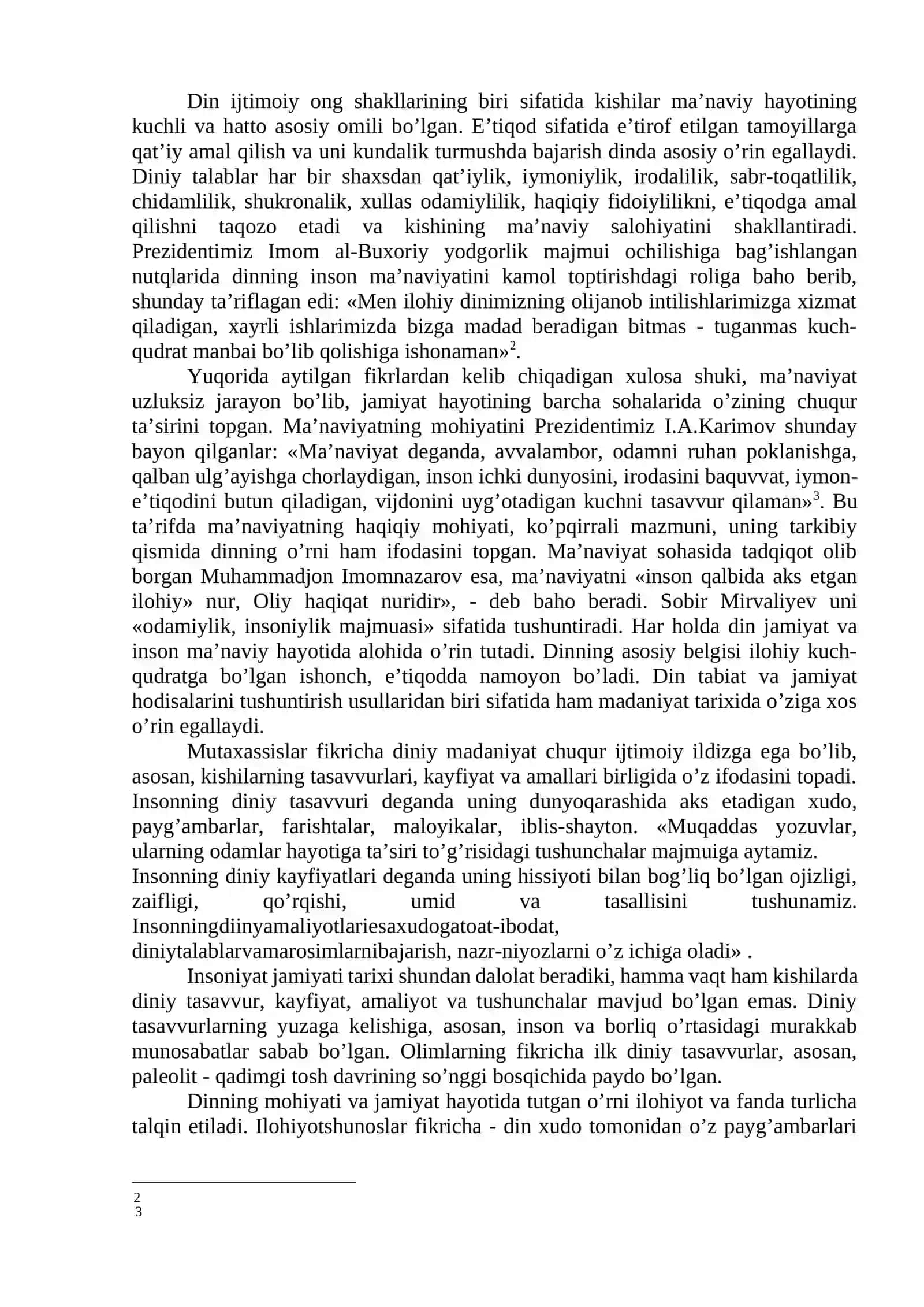 DINIY MADANIY AN'ANALARNING JAMIYAT TARAQQIYOTIGA TA'SIRI 3