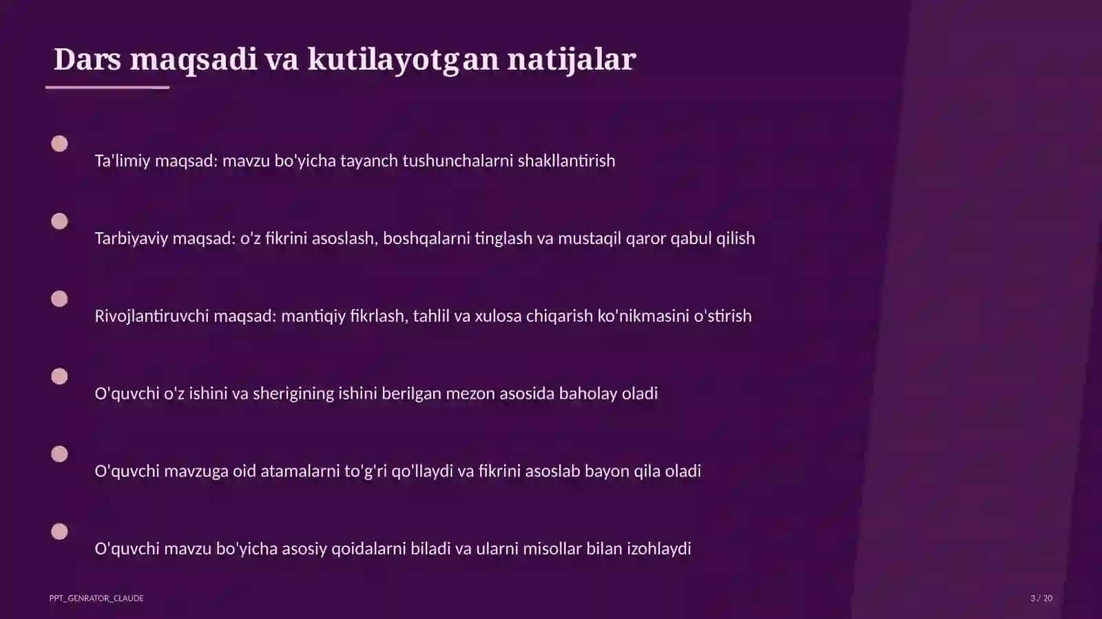 Mening oilam: rus tilida so'zlashuv (3-sinf) 3