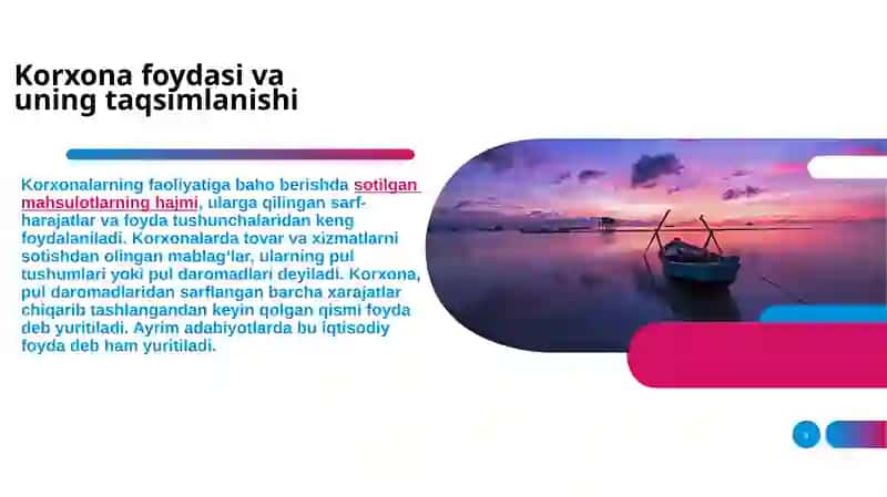 Korxonafoydasinimaksimallashtirish 3