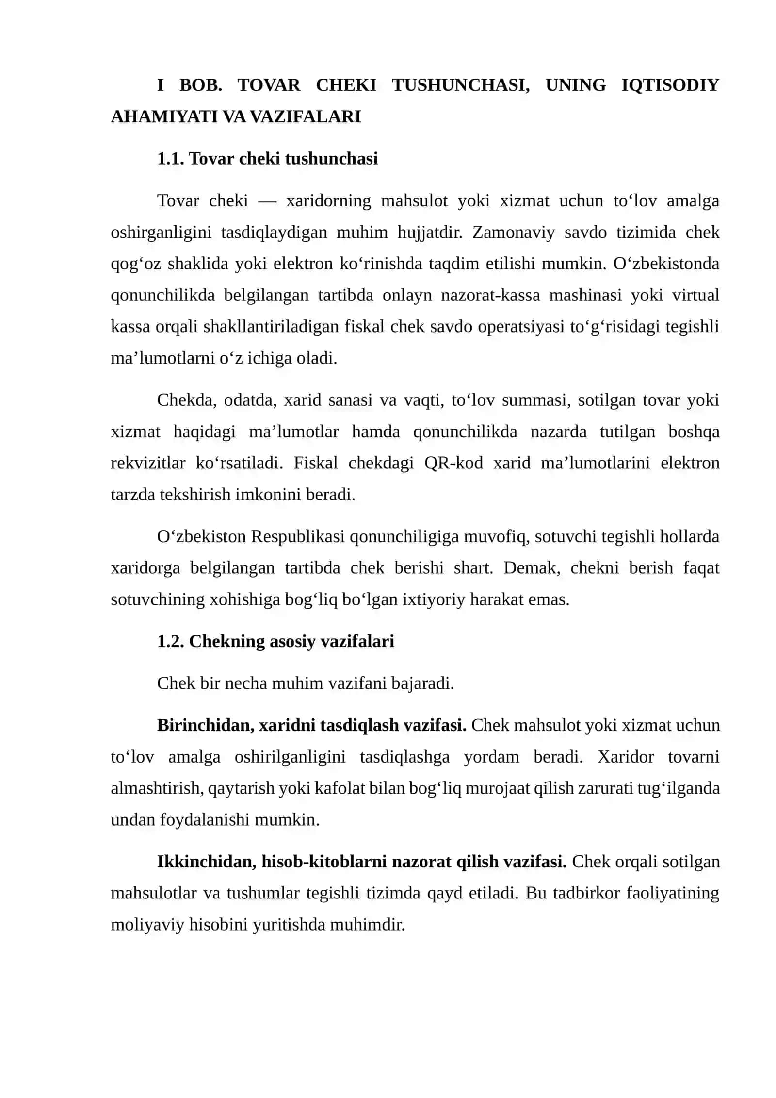 ISTE’MOLCHILARNING CHEK TALAB QILMASLIK ODATLARI VA UNING TOVAR AYLANMASIGA TA’SIRINI O‘RGANISH 3