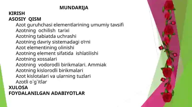 AZOT VA UNING BIRIKMALARI 3
