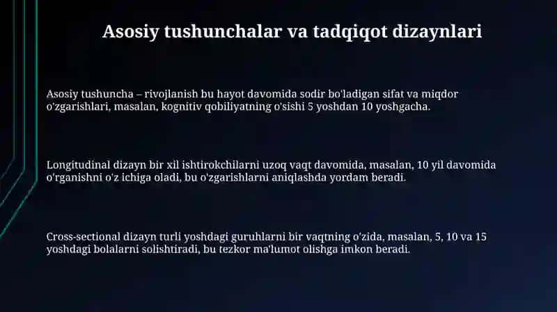 Rivojlanish psixologiyasining tadqiqot metodlari 3