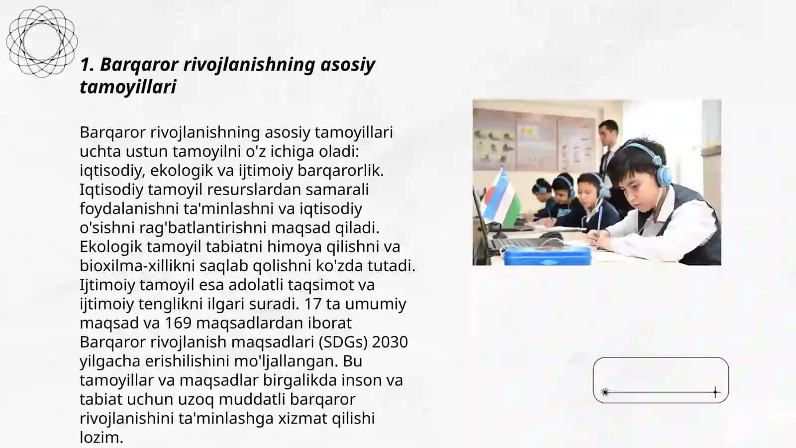 Barqaror rivojlanish uchun talim va tarbiya 3