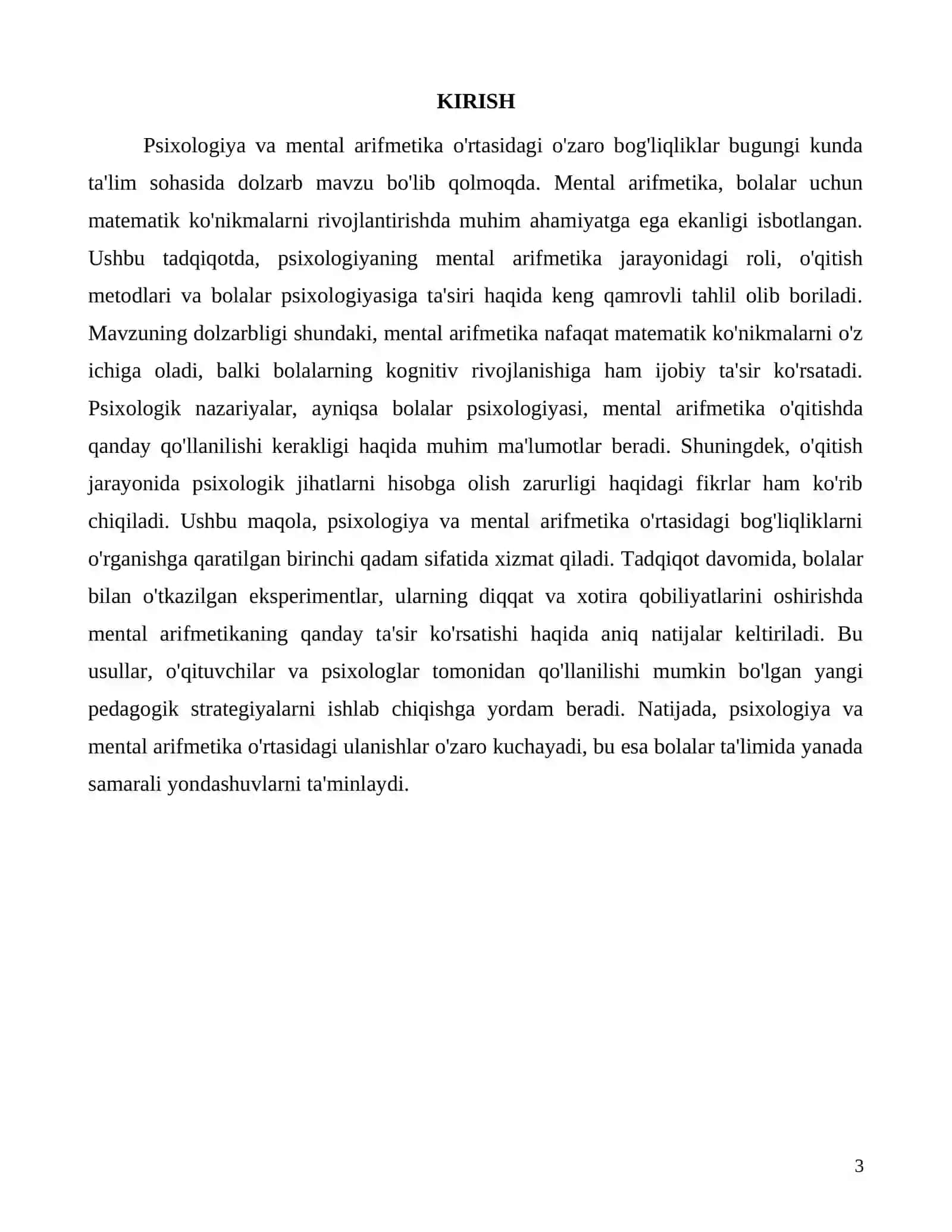 Psixologiya va mental arifmetikaning o'zaro bog'liqligi 3