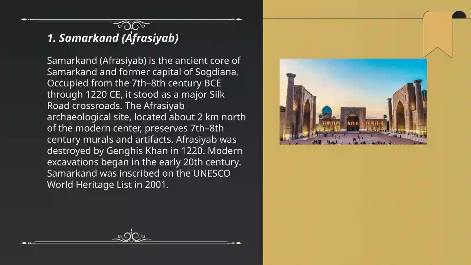 Samarkand (Afrasiyab) 3