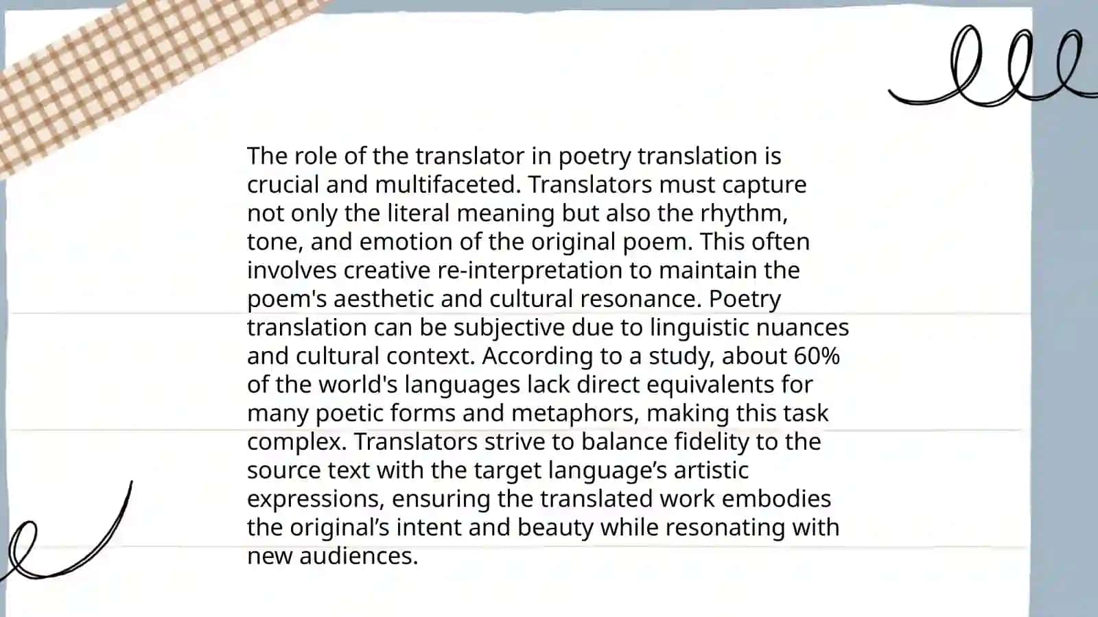 Translating Poetry, Poetry Translation Techniques 3