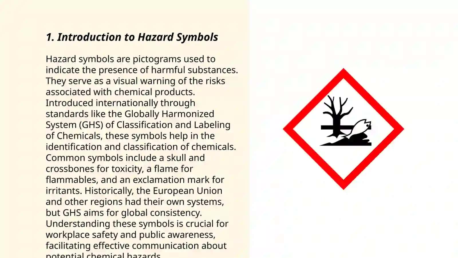 Hazard symbols 3