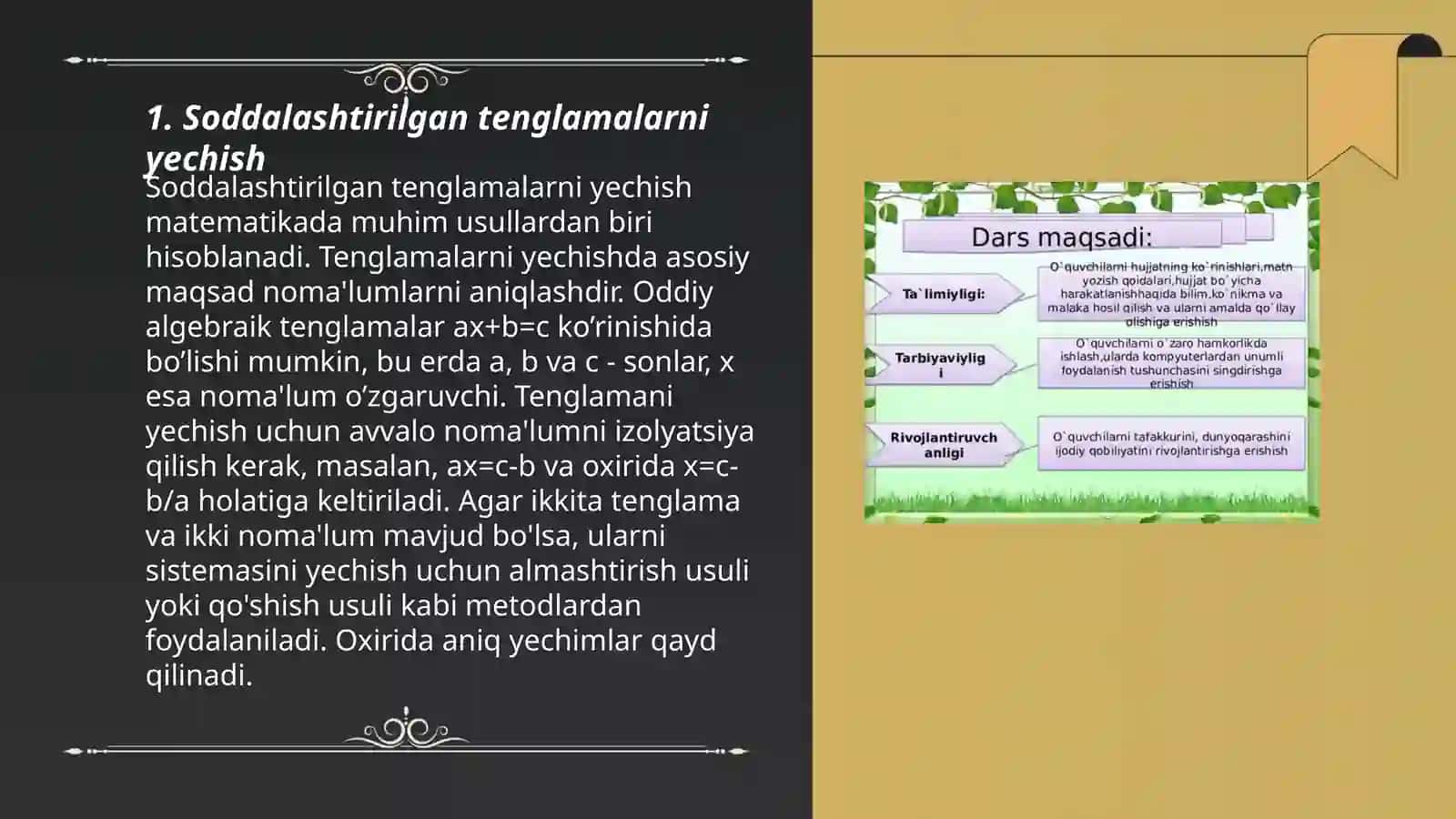 Tahmin qilish usuli bilan mantiqiy masalalar 3