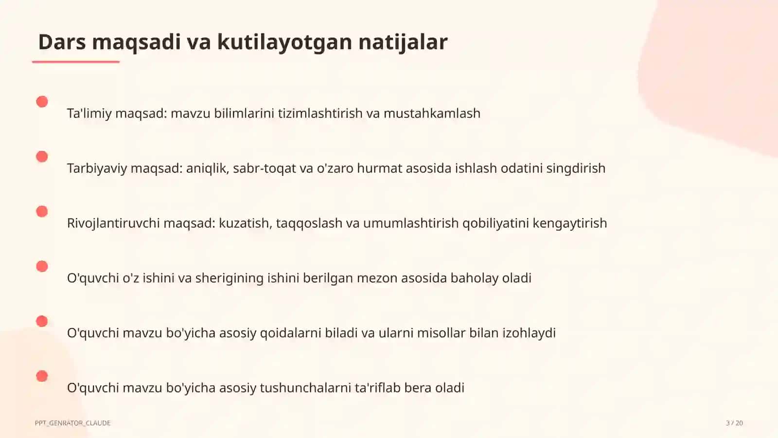 Ko'rsatkichli funksiya va tenglamalar (10-sinf) 3