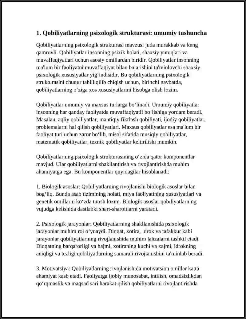 QOBILIYATLARNING PSIXOLOGIK STRUKTURASI 3