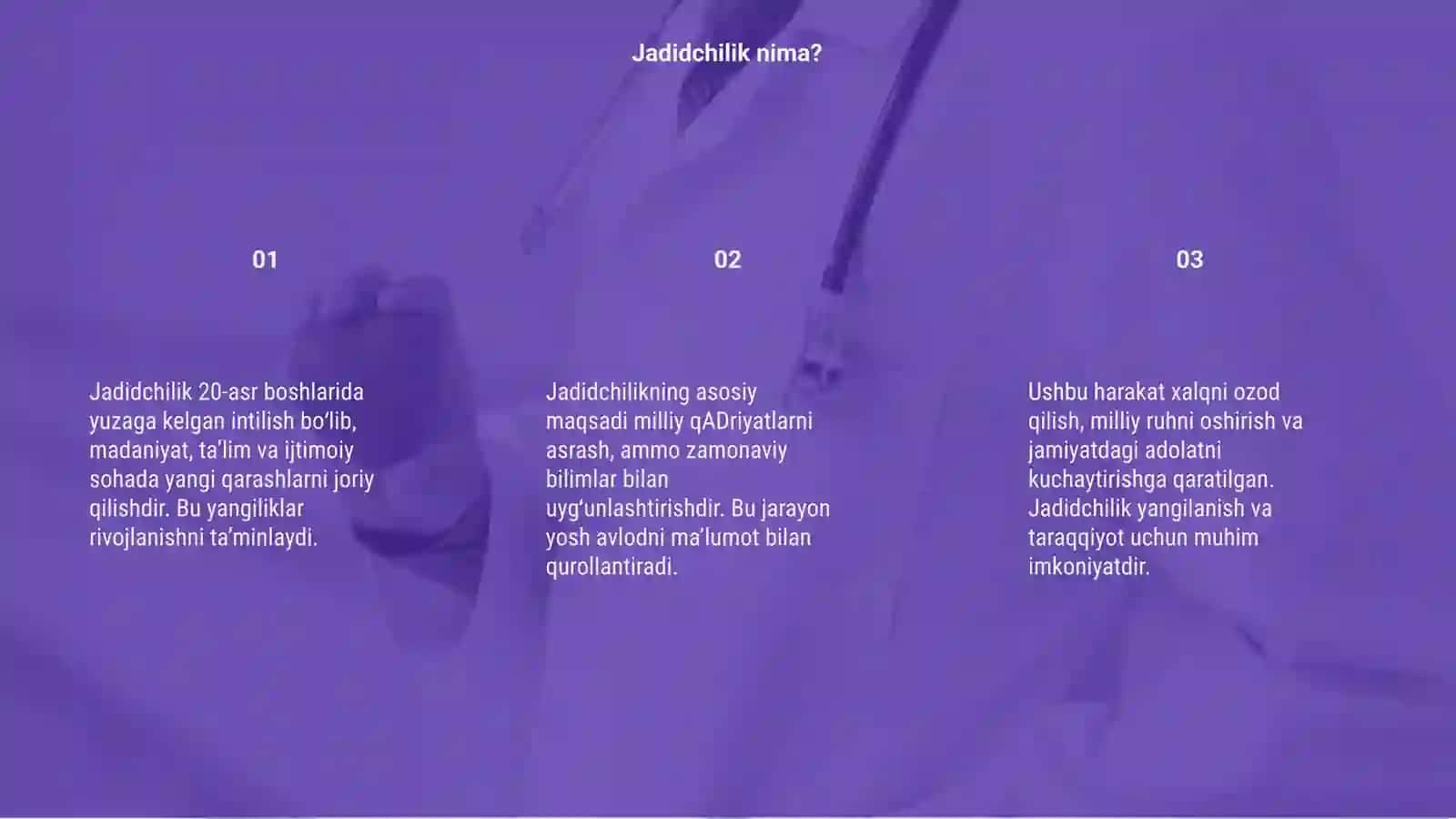 Jadidchilik 3