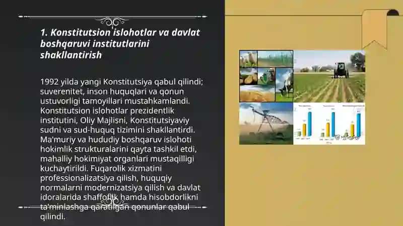 Mustaqillik yillarda davlat boshqaruvi tizimida amalga oshirilgan islohotlar 3