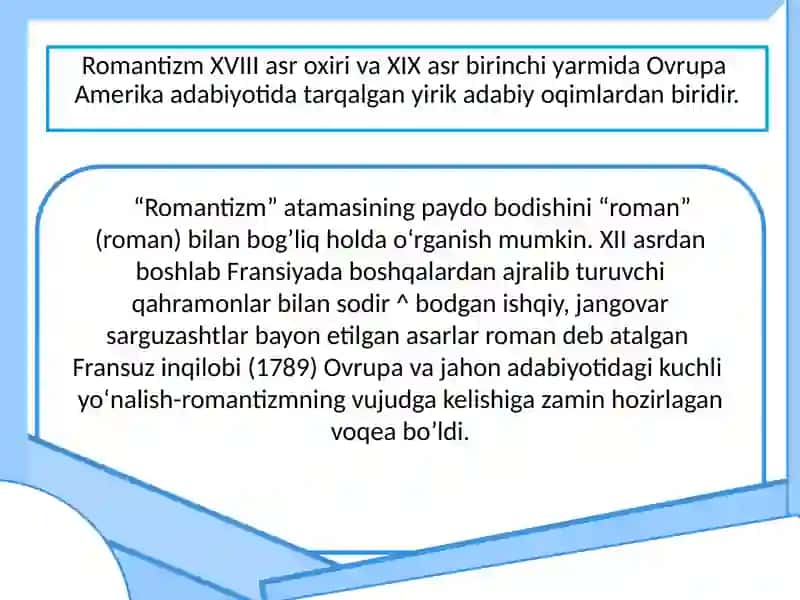 XIX asr engiliz romantizmi 3