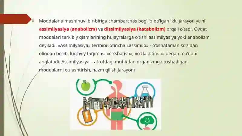 Moddavaenergiyaalmashinuvi, TANA HARORATI DOIMIYLIGI VA UNING BOSHQARILISHI 3