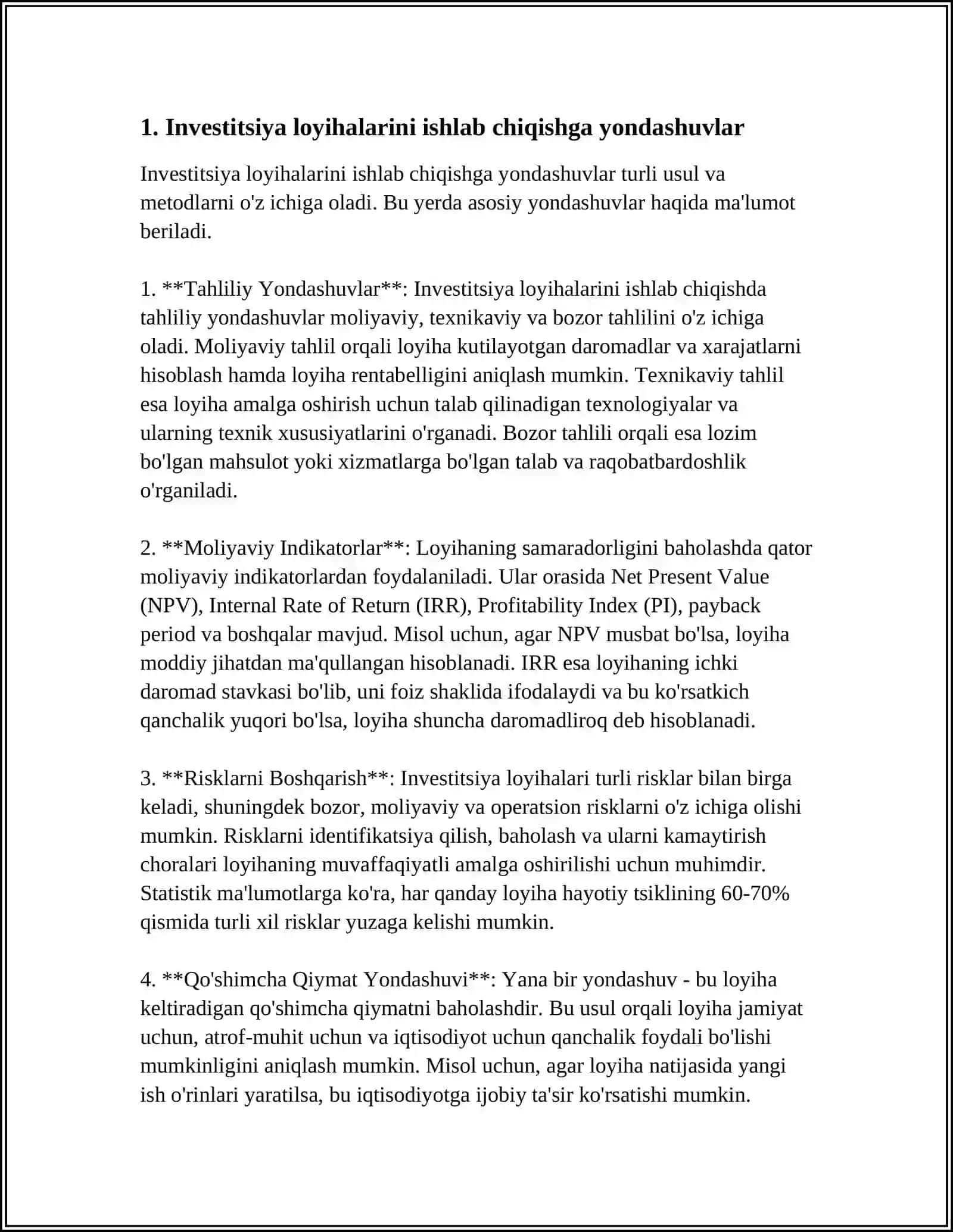 INVESTITSIYA KORXONA ISHLAB CHIQARISH SALOHIYATINIRIVOJLANTIRISH VA MUSTAHKAMLASH VOSITASI SIFATIDA 3