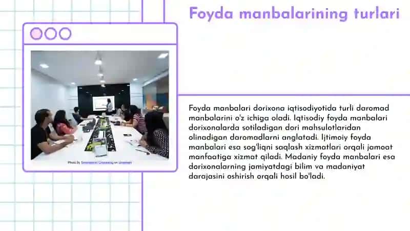 Dorixona iqtisodiyotida foydaning taqsimlanishi 3