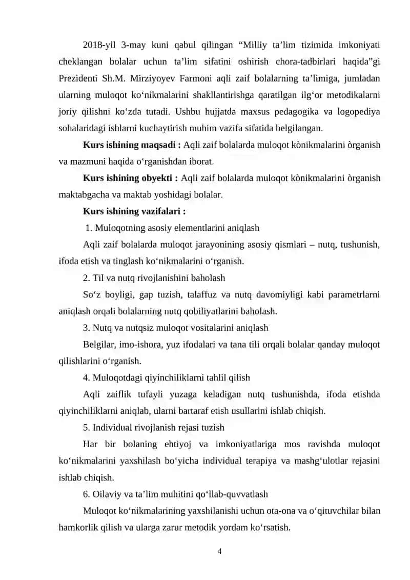 Aqli zaif bolalarda muloqot ko'nikmalarini o'rganish 3