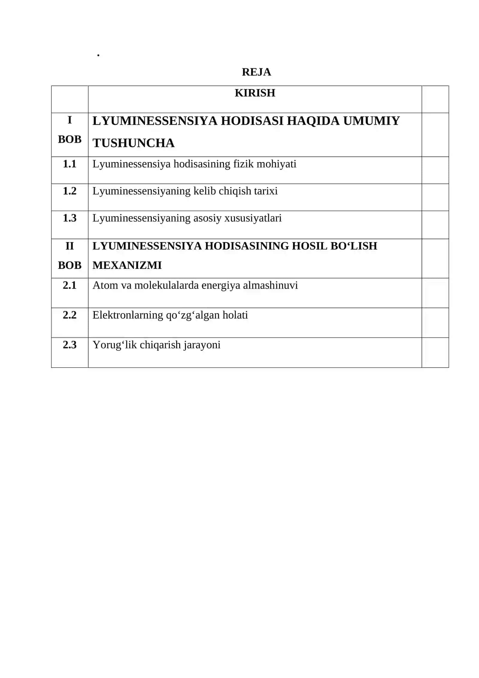 lyuminissensiya hodisasi va uning qoʻllanilishi 3