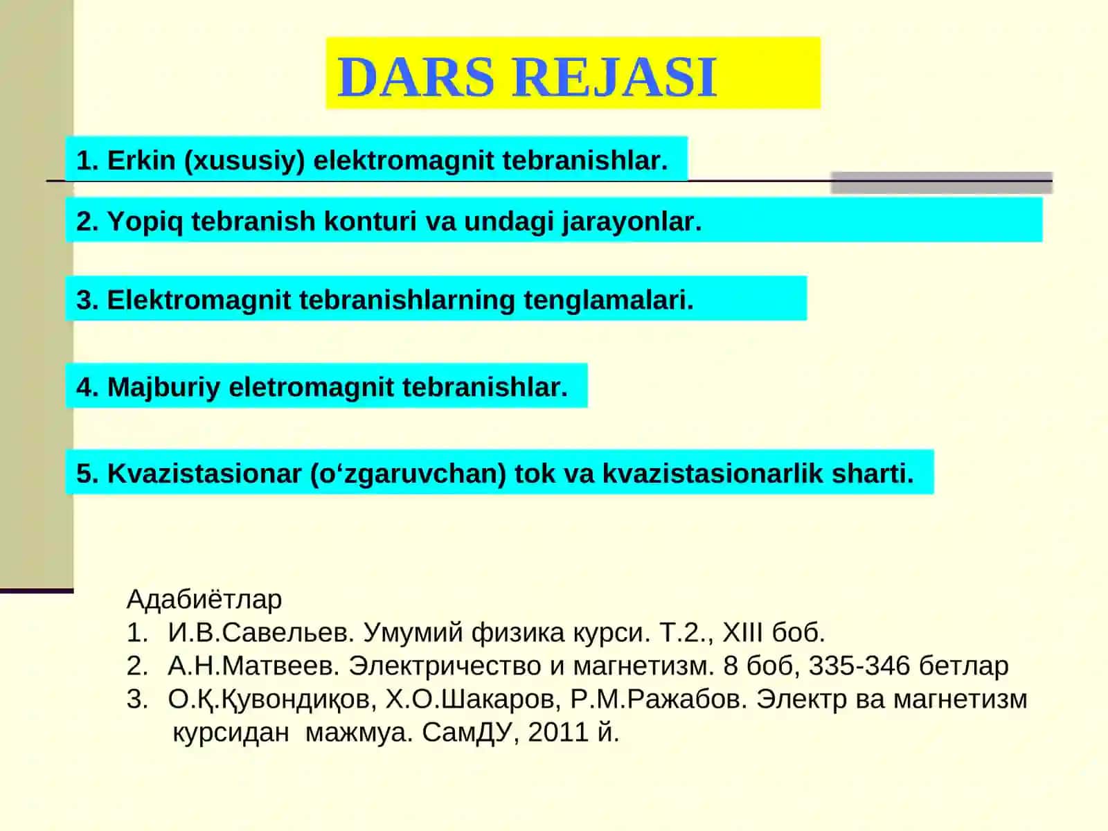 Tebranish konturi 3