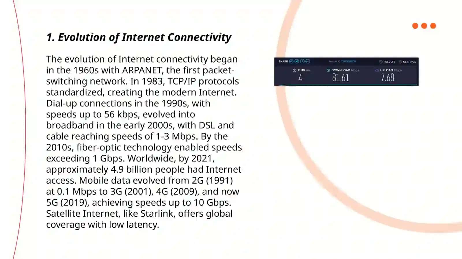Internet and modem life 3