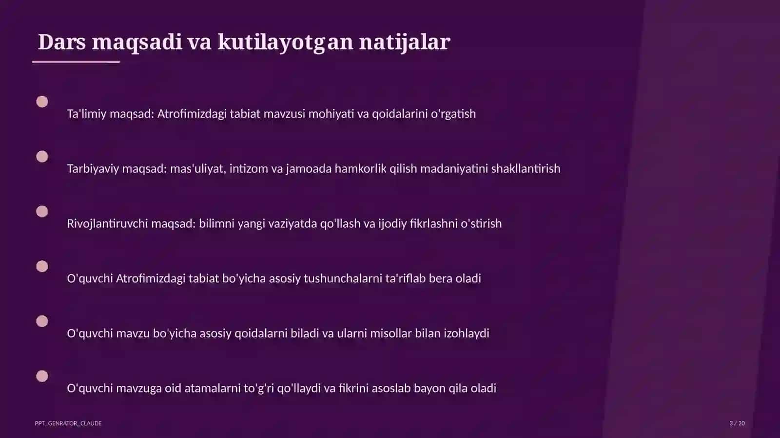 Atrofimizdagi tabiat (1-sinf) 3
