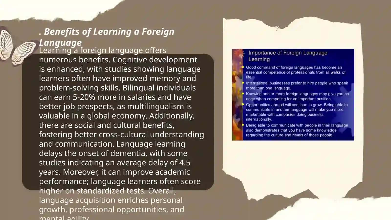 We learn foreign languages 3