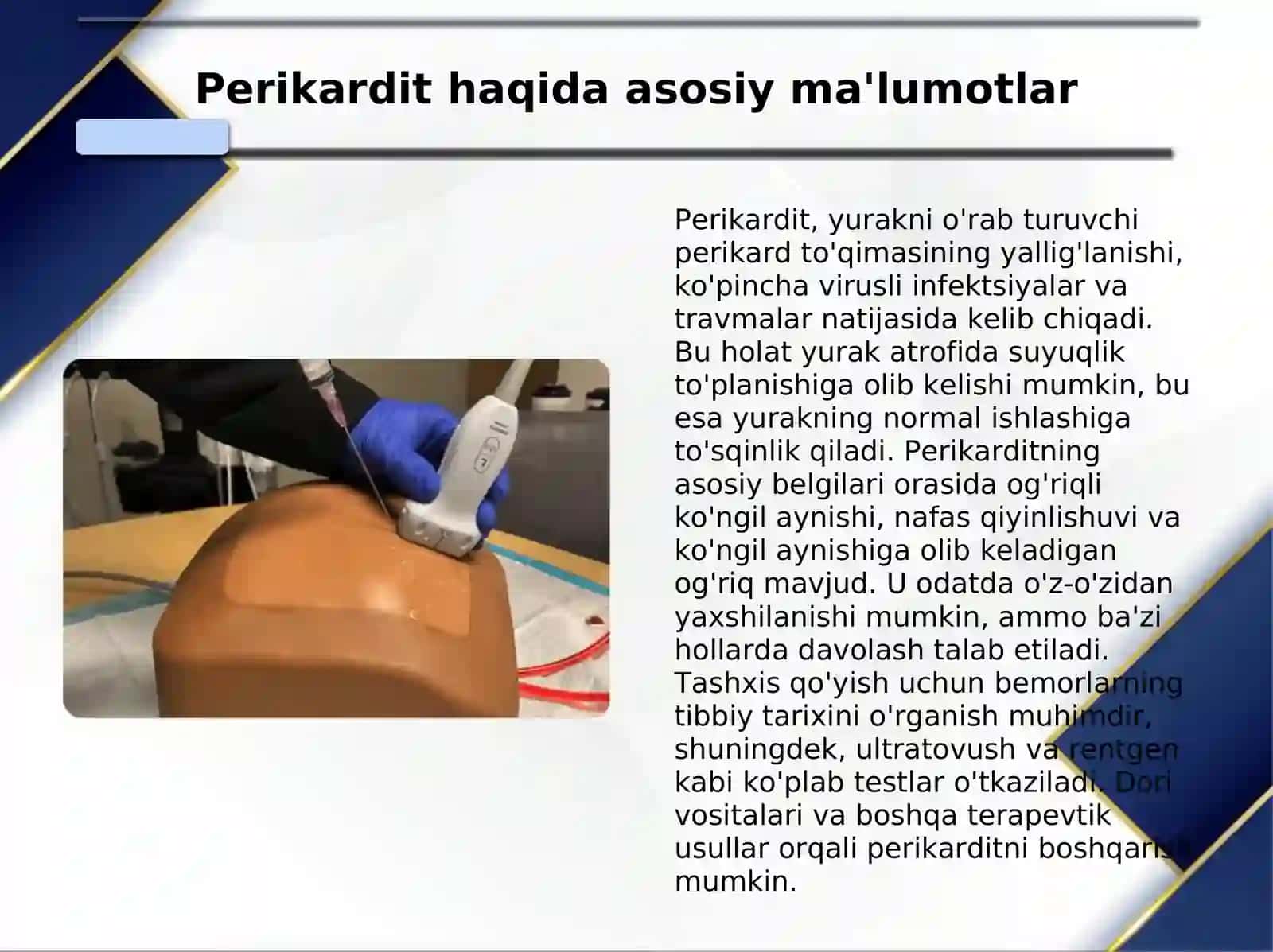 Miokardit va perikardit 3