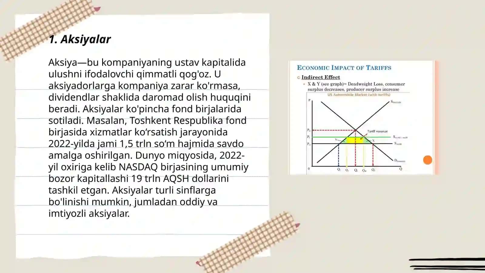 Moliya bozori instrumentlariga nima kiradi ular haqida tarif keltiring 3