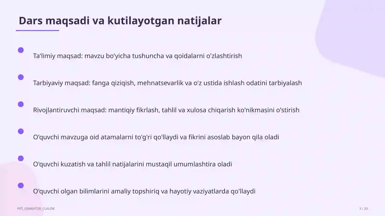 Ta'lim analitikasi: o'quvchi natijalarini tahlil qilish 3