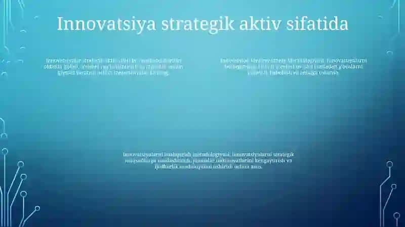 Innovatsion Menjmentning Metadologiyasi 3