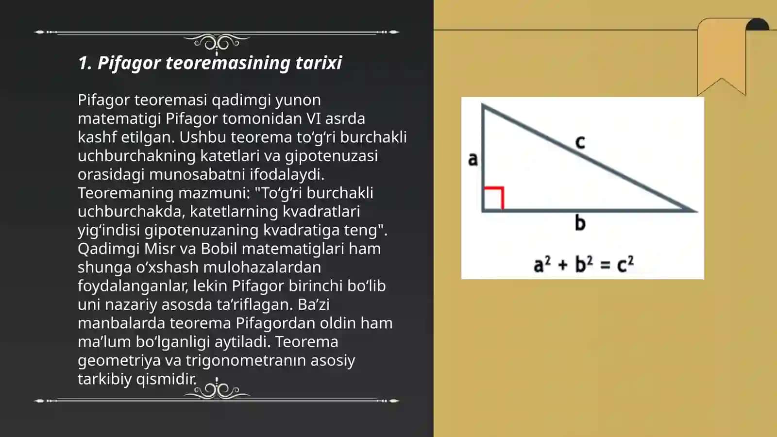 Pifagor teoremmasi 3
