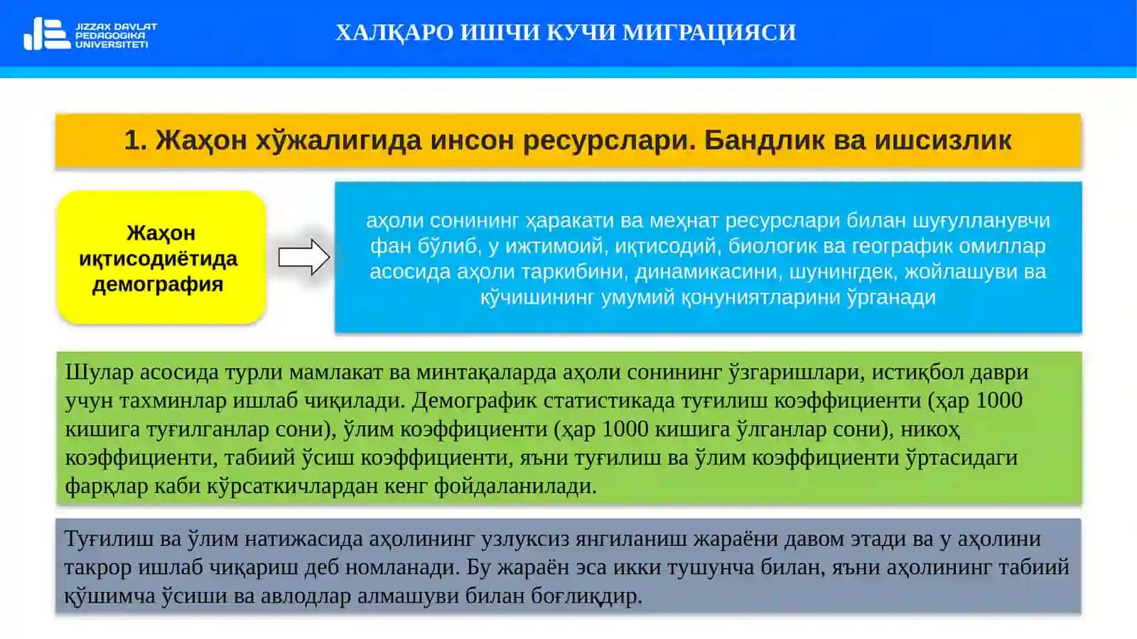 JAHON IQTISODIYOTI VA XALQARO IQTISODIY MUNOSABATLAR 3