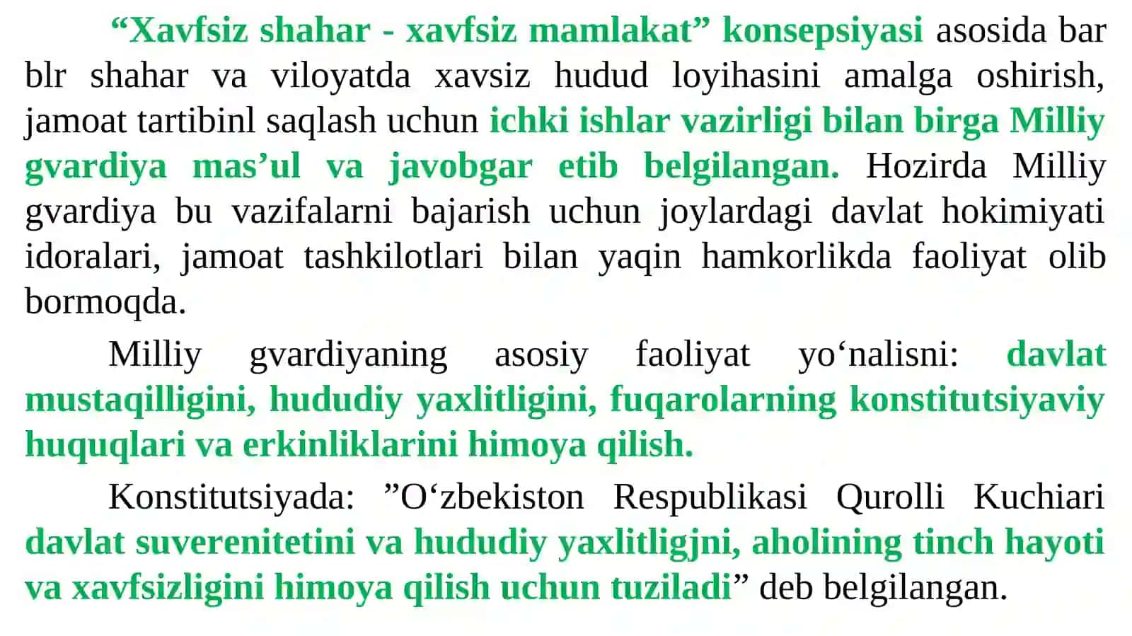 O‘zbekiston Respublikasi Milliy gvardiyasi 3
