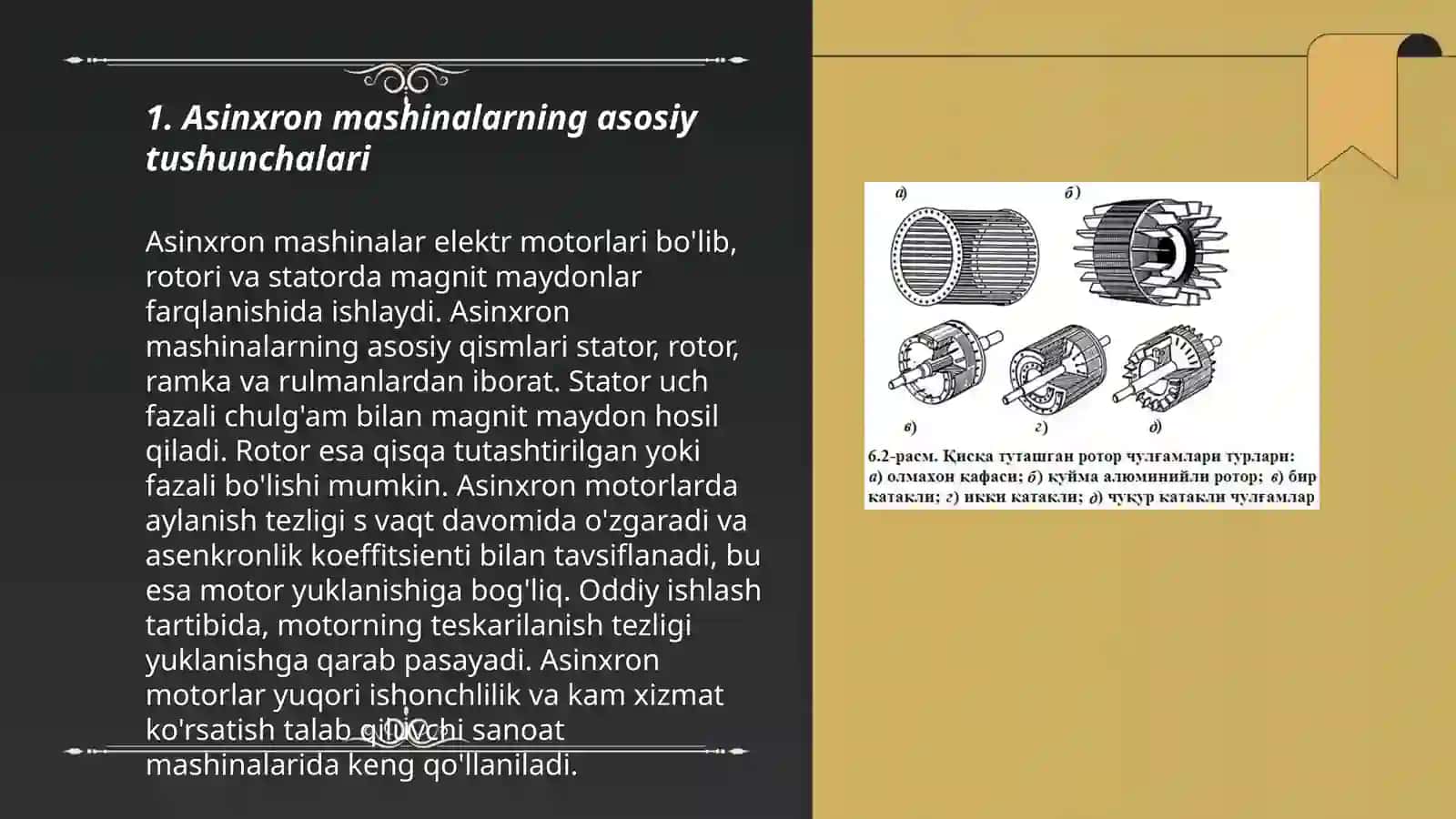 Asinxron mashinalar 3