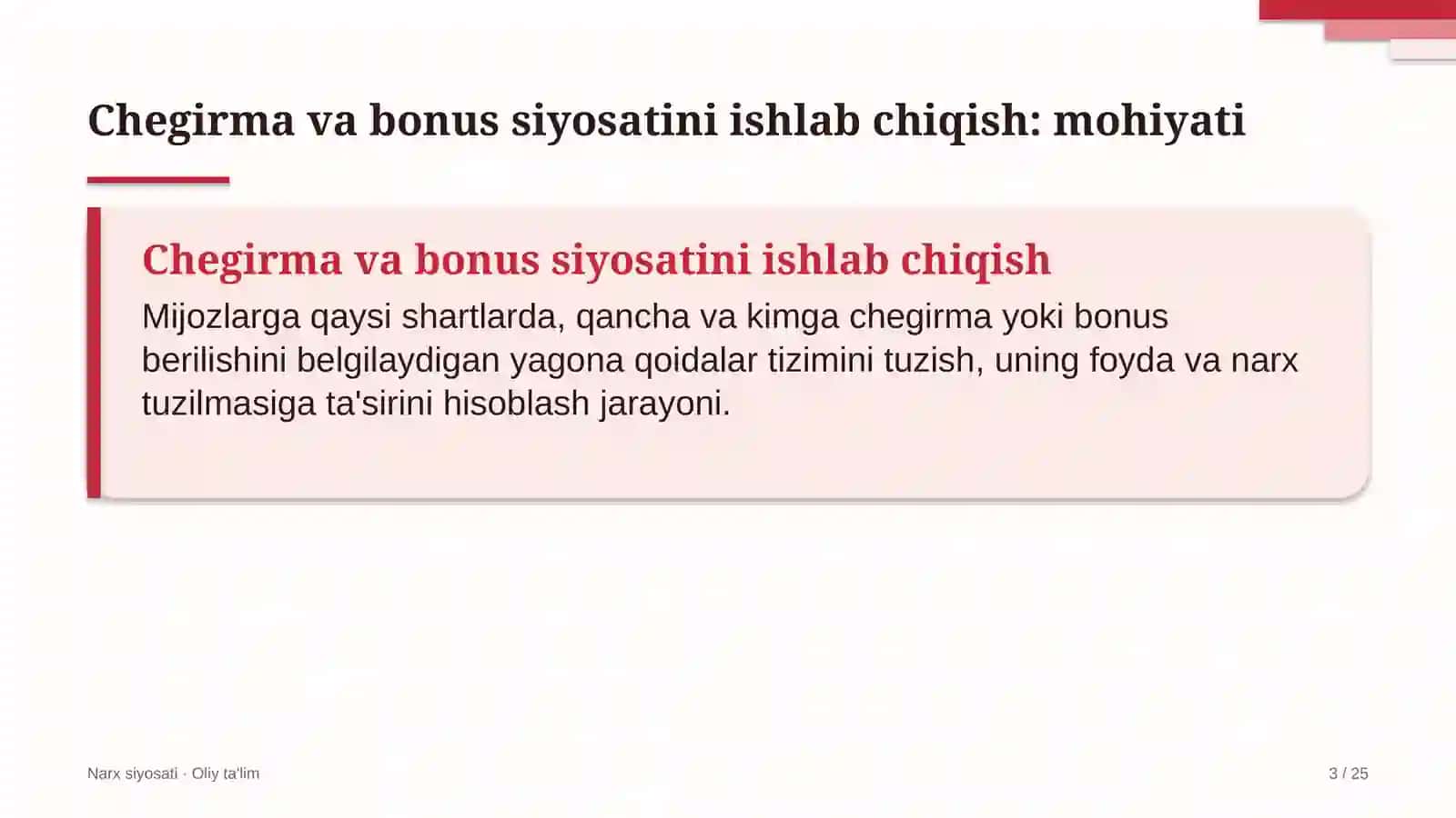 dilerlik tarmoqlarida chegirma va bonus siyosatini ishlab chiqish 4718 3