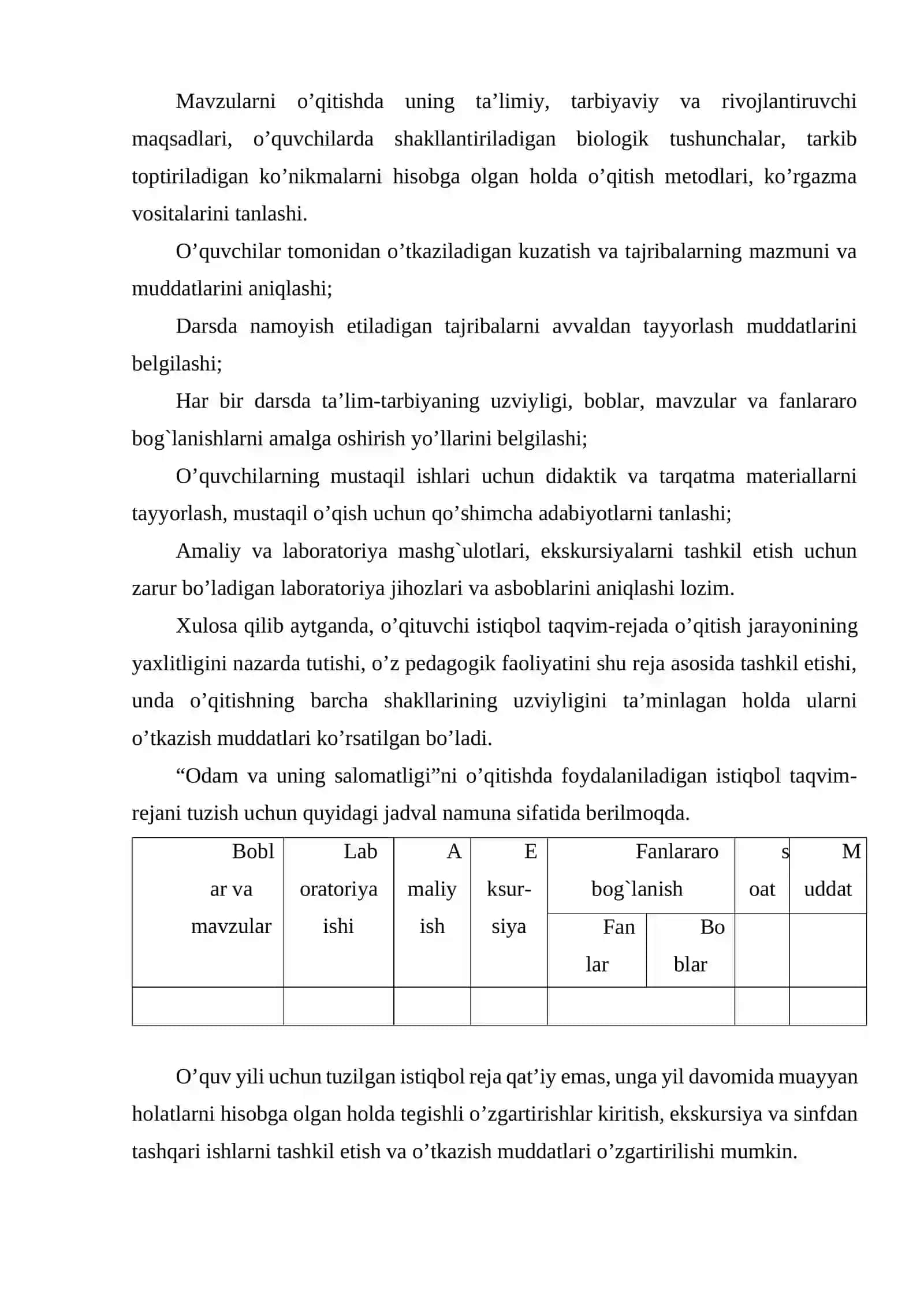 Odamlar va ularning salomatligi o'quv kursi 3