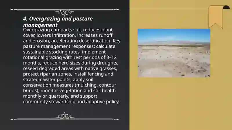 Overgrazing and pasture management 3