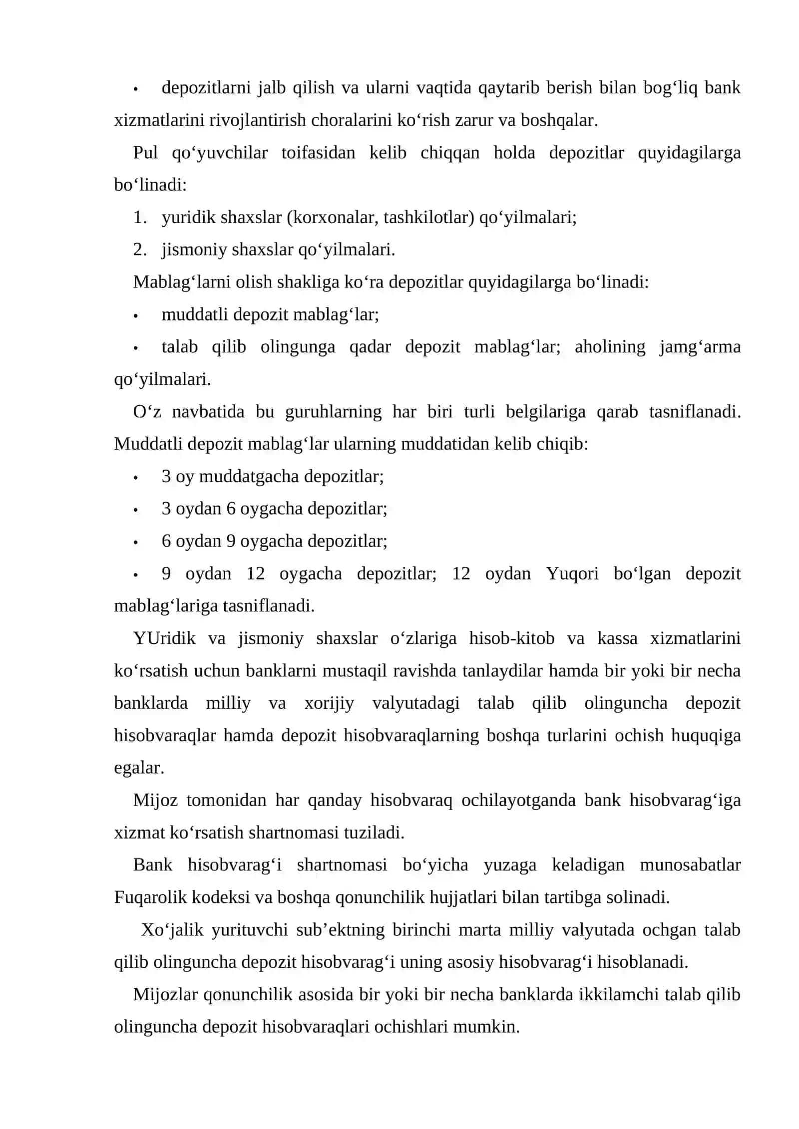Bank majburiyatlarini boshqarish 3