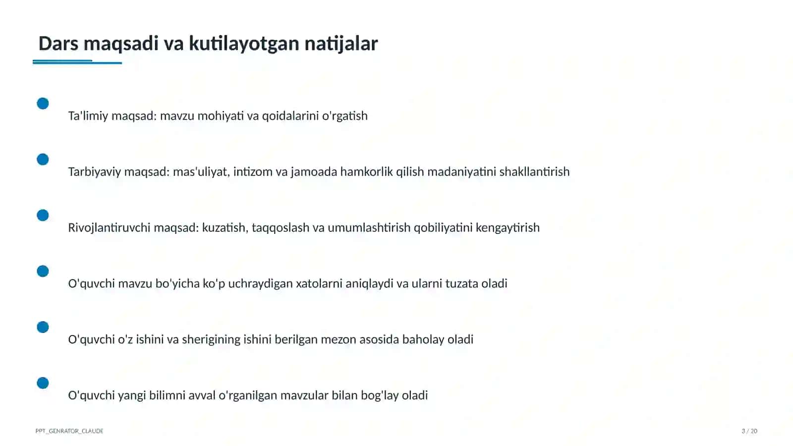 Geymifikatsiya: o'yin elementlari orqali o'qitish 3