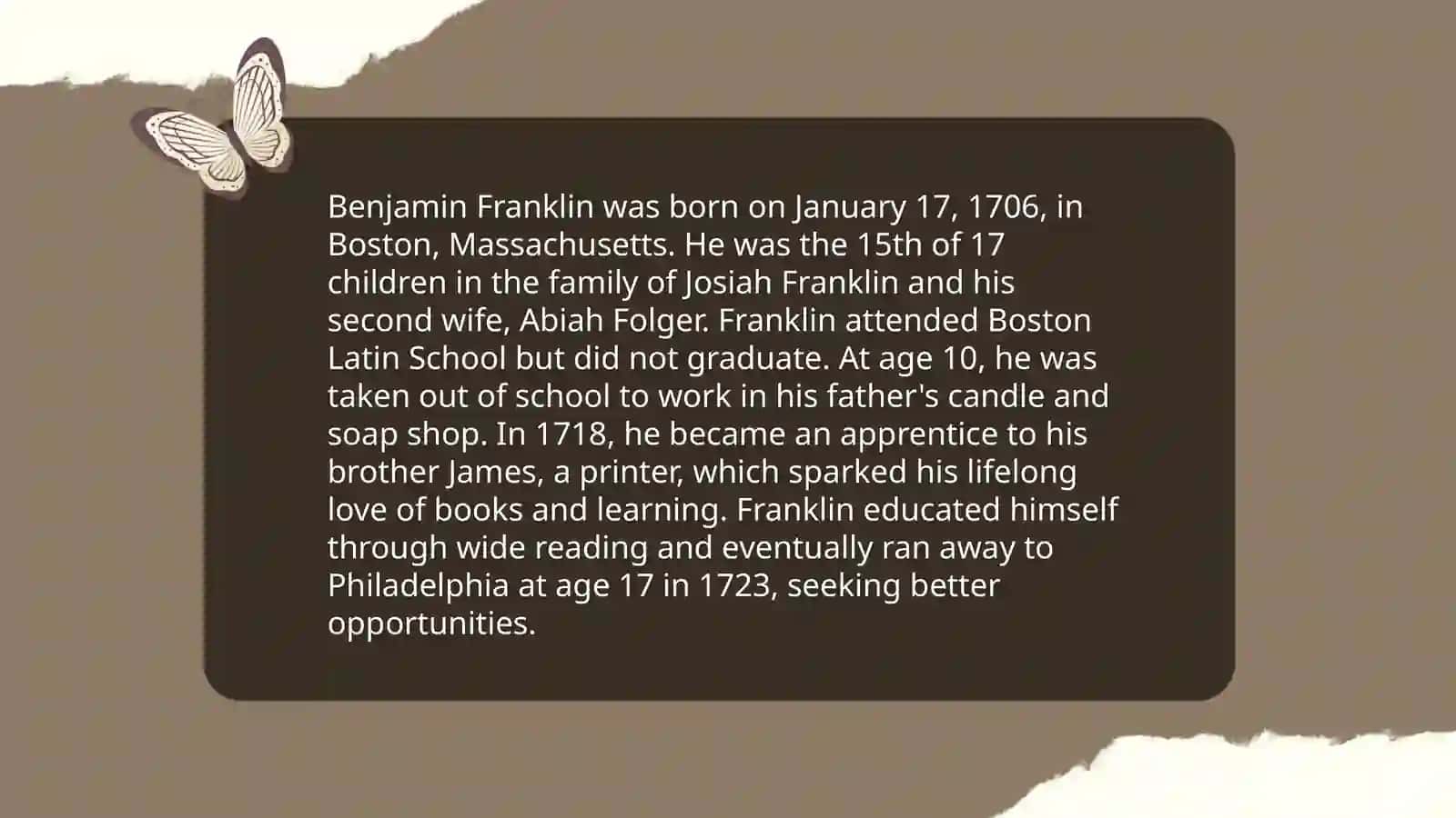 Benjamin Franklin 3