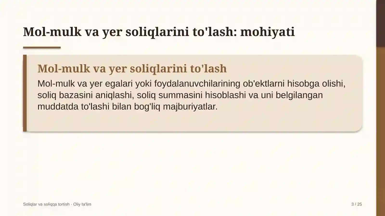 sport federatsiyalarida mol mulk va yer soliqlarini to'lash 8036 3