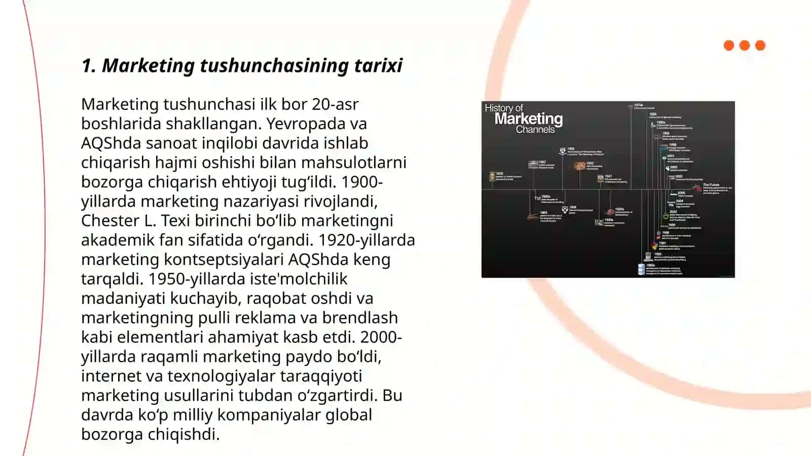 Marketing tushunchasi va marketing jarayoni 3