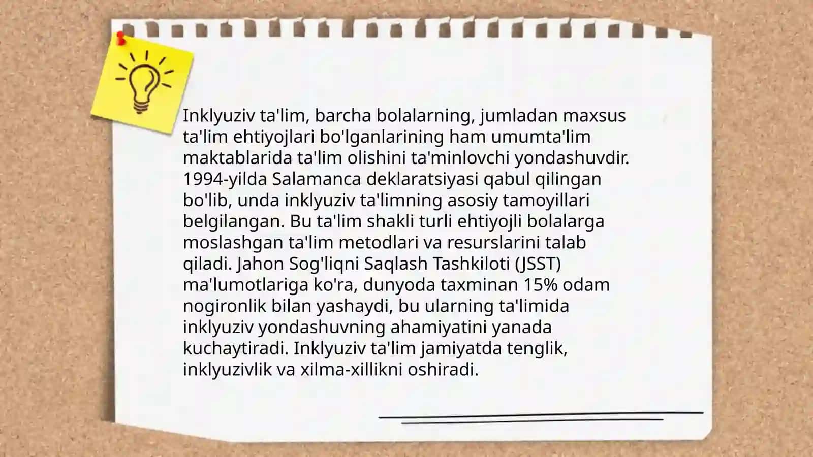Inklyuziv taʼlimni rivojlanishidagi xalqaro tajriba 3