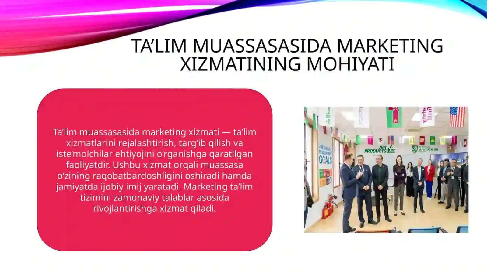 Ta’lim muassasasida marketing xizmati 3