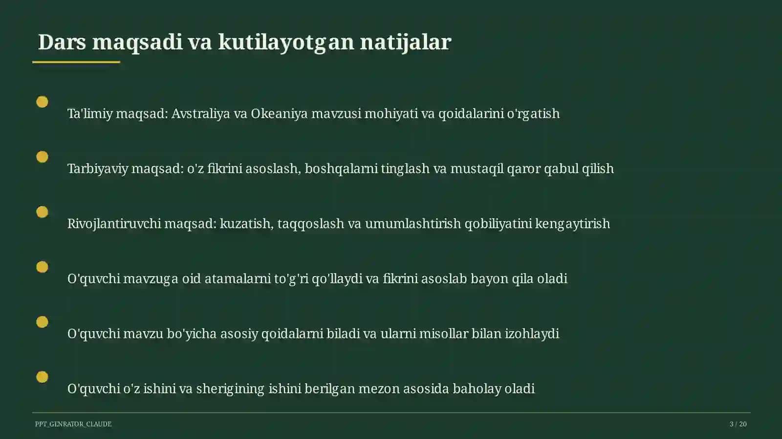 Avstraliya va Okeaniya (7-sinf) 3