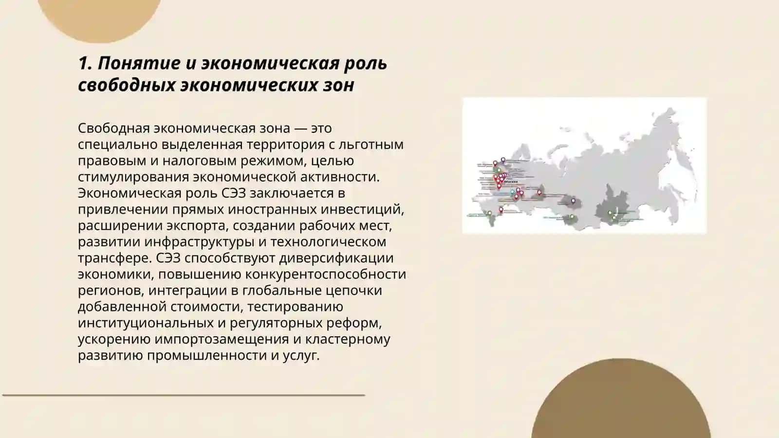 Свободные экономические зоны 3