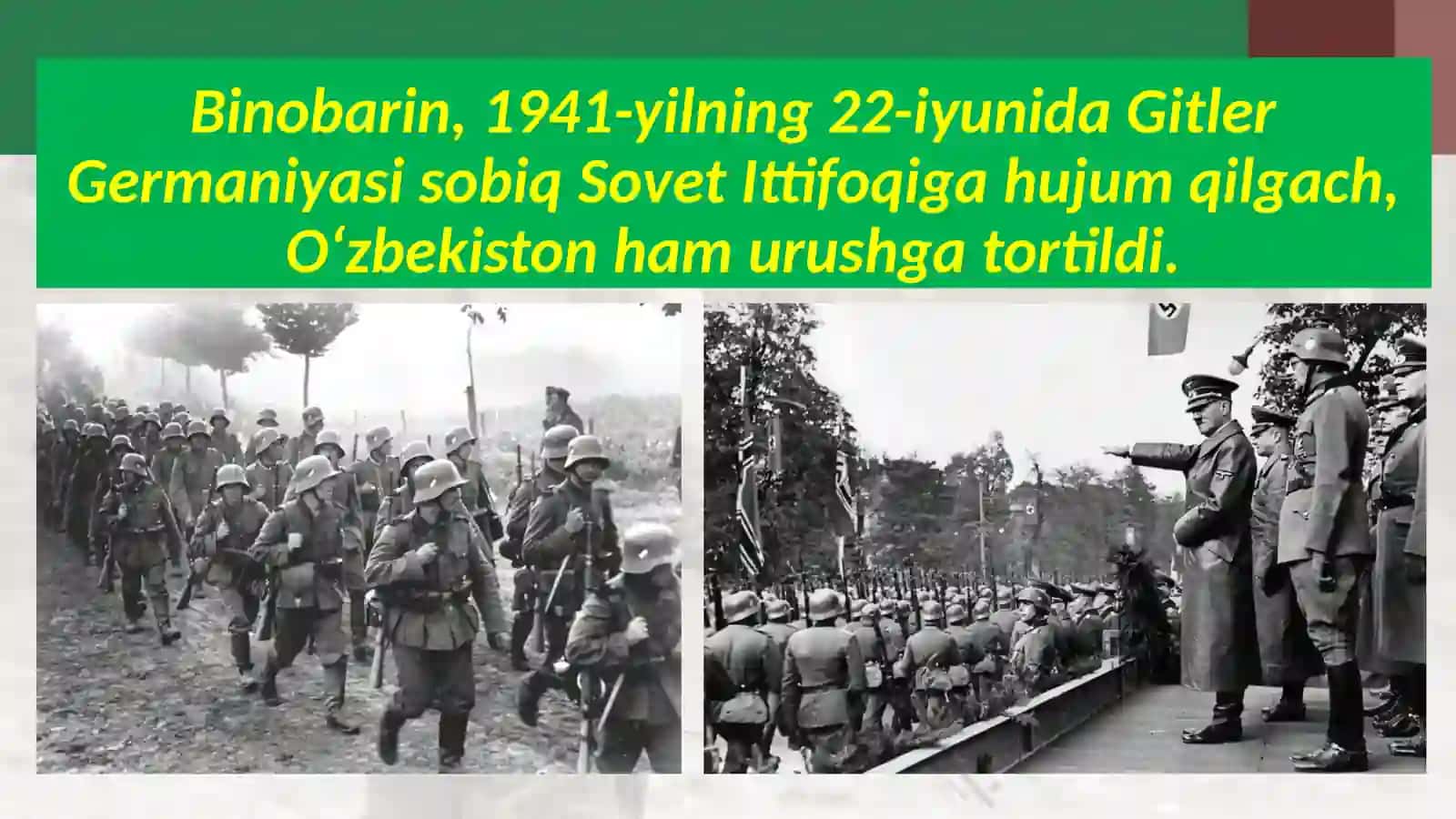Ikkinchijahonurushidao’zbeklarningqo’shganhissasi 3