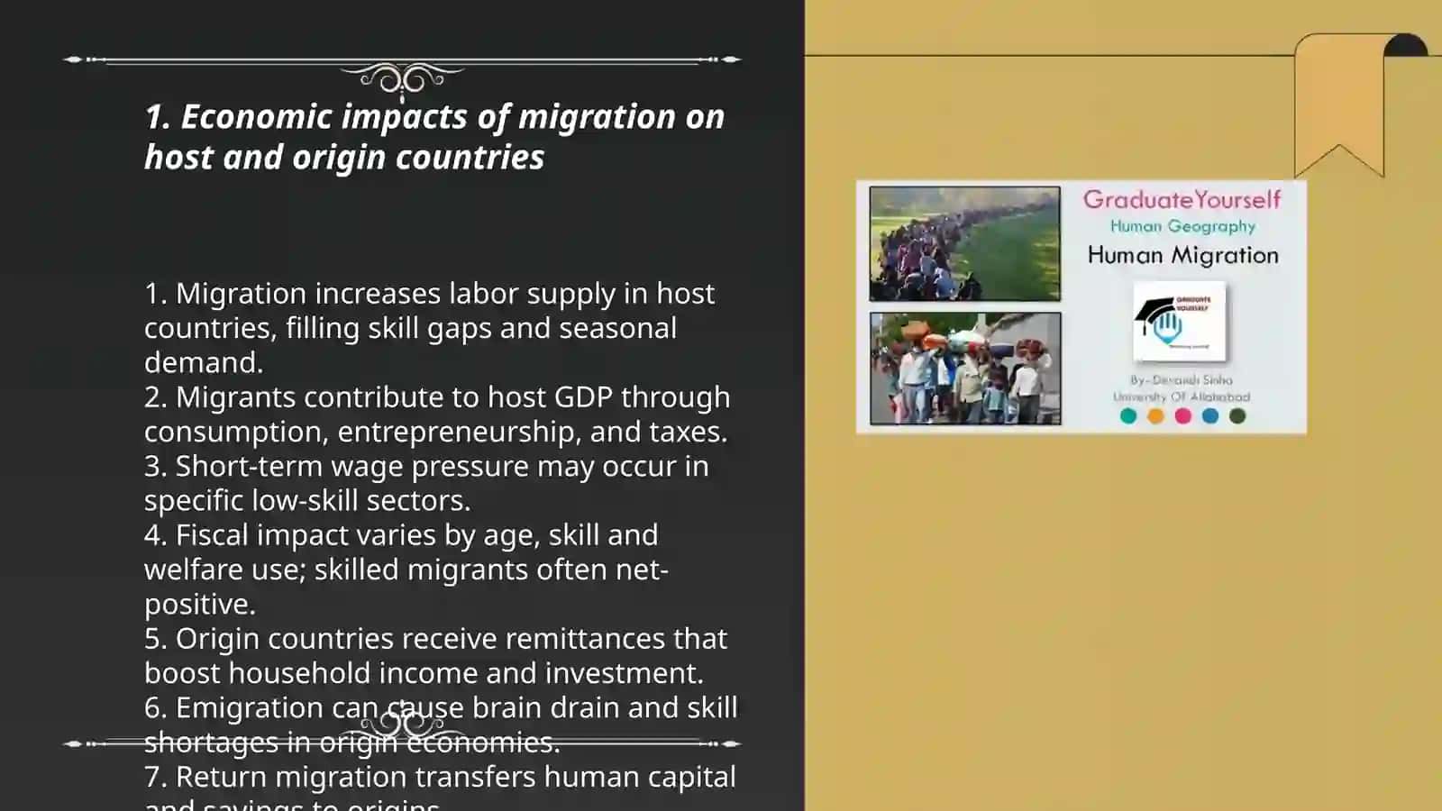 The importance of migration on modern society 3